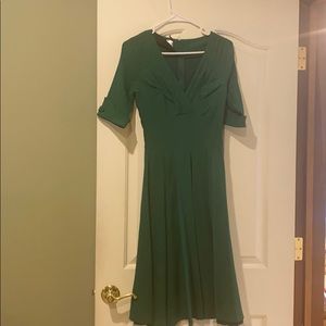 Unique Vintage 1950s Swing Dress